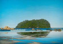 Load image into Gallery viewer, Motuotau Rabbit Island at Low Tide - Limited edition of 50
